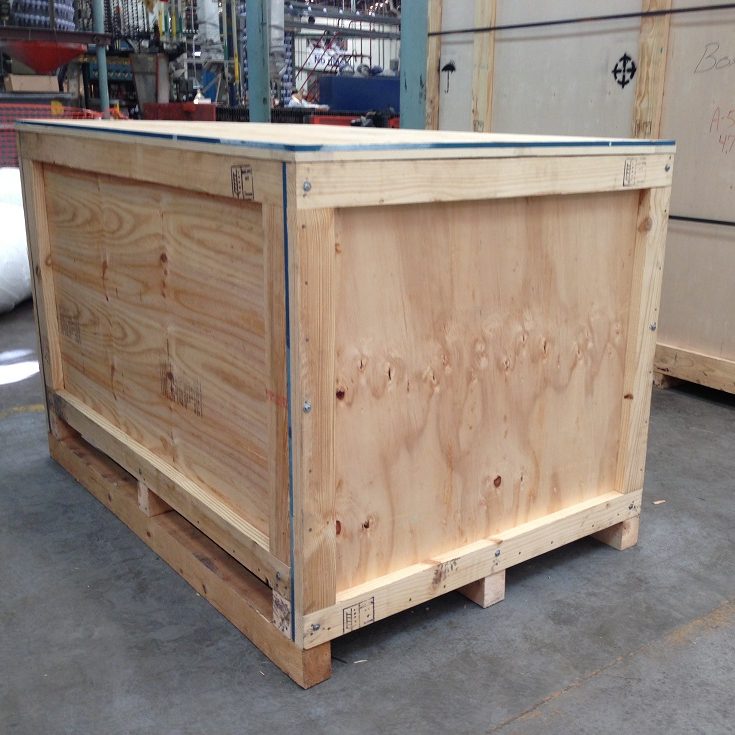 Embalaje de madera para almacén